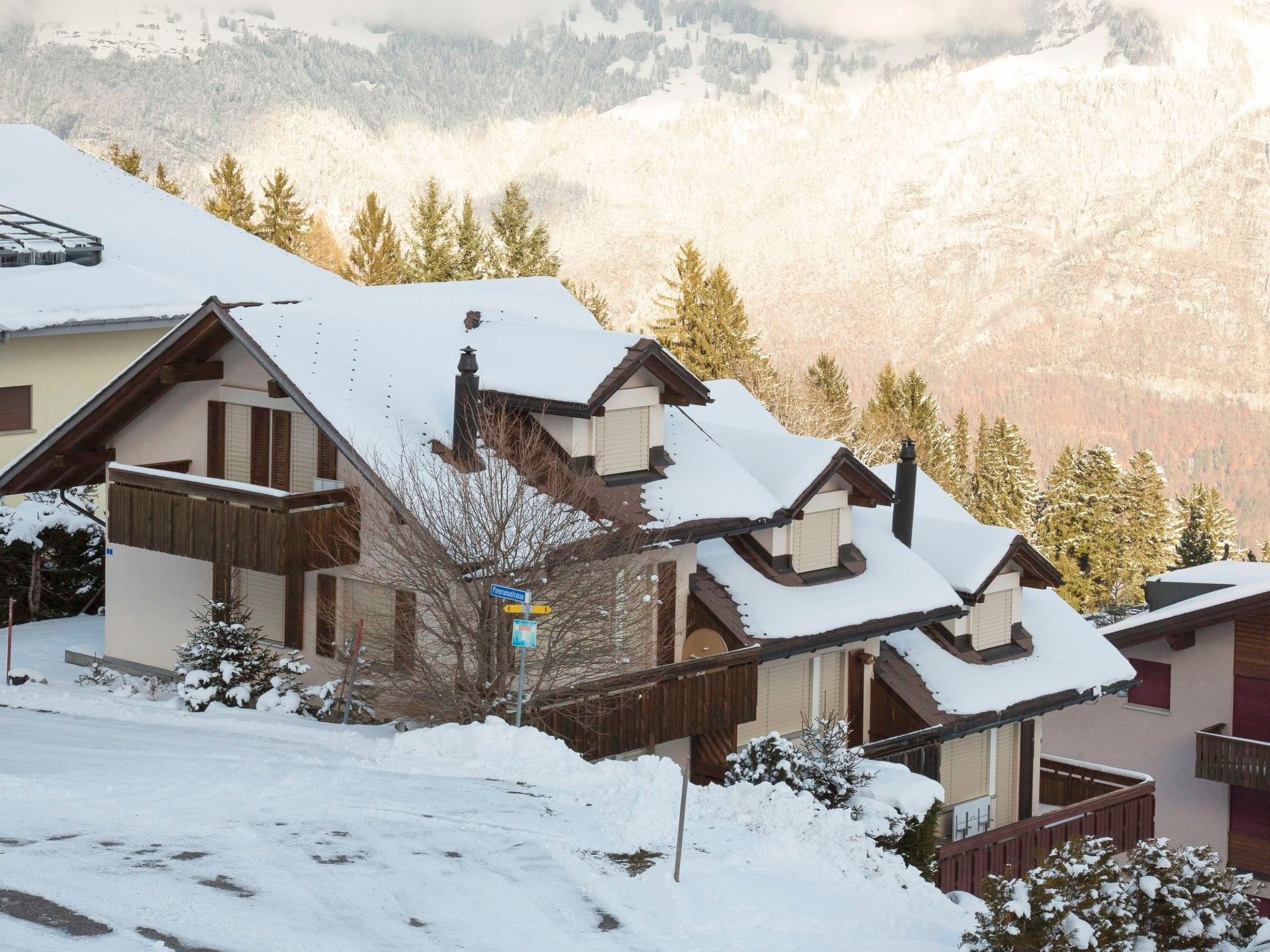 Appartement Haus Flumser-Höckli (CharmingStay), (Flumserberg Tannenheim), – Extérieur de la maison, photo 16 sur 25