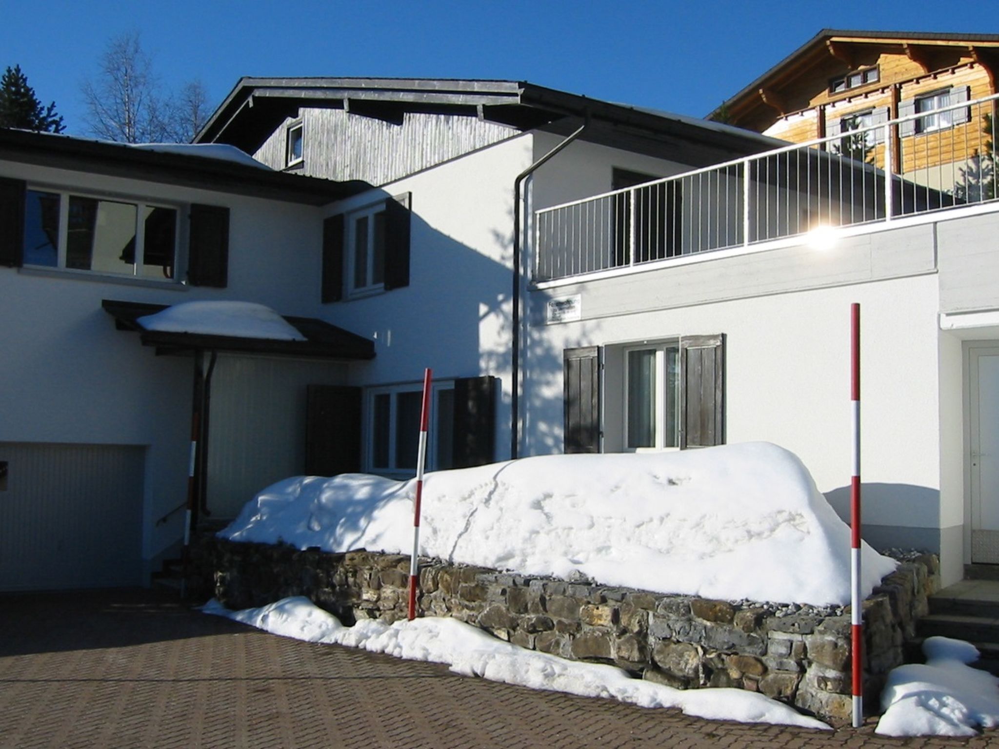 Haus Bernova, (Flumserberg Tannenboden). 2.5 Zimmerwohnung mit Bad/Dusche - Buiten