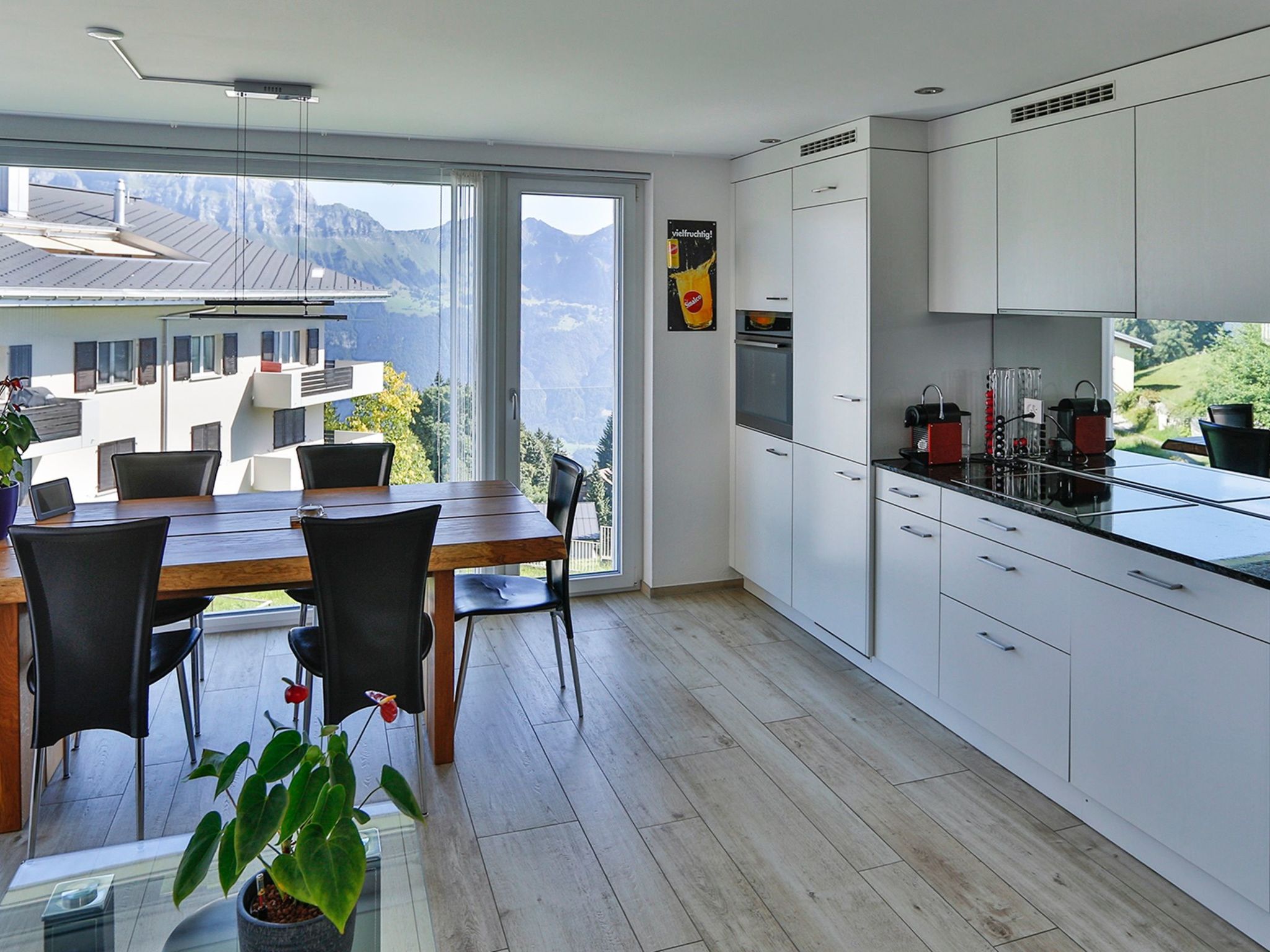 Appartement Brunner's Gamperdon, (Flumserberg Tannenboden), – Cuisine et coin repas, photo 10 sur 17