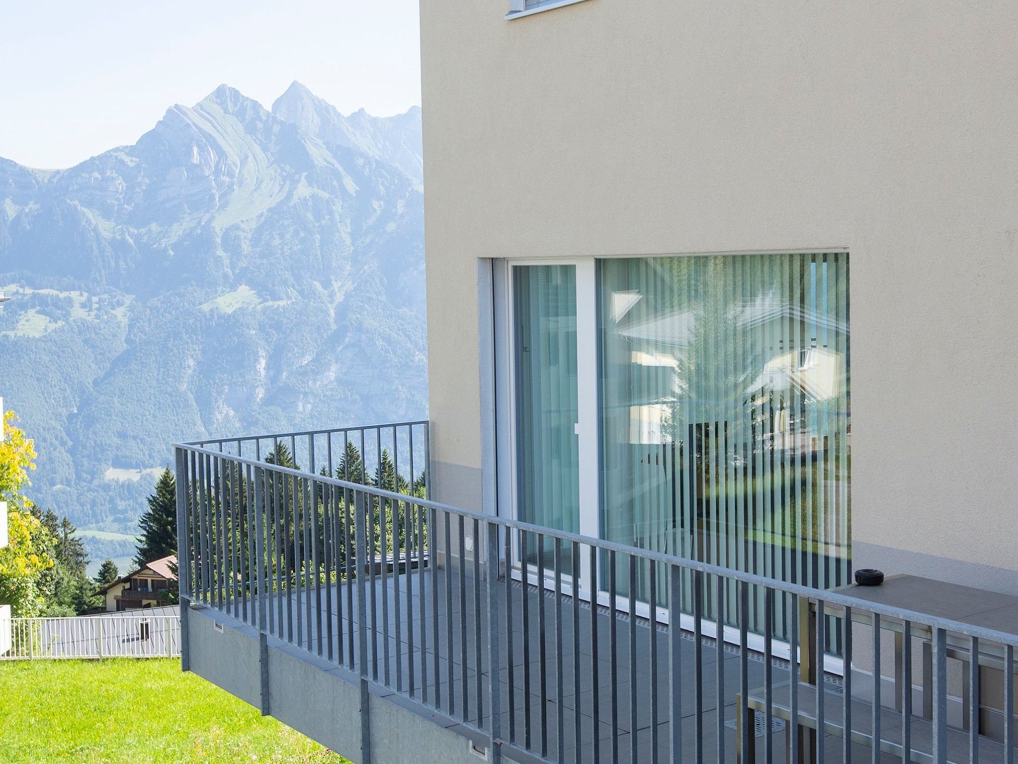 Appartement Brunner's Gamperdon, (Flumserberg Tannenboden), – Terrasse, photo 17 sur 17