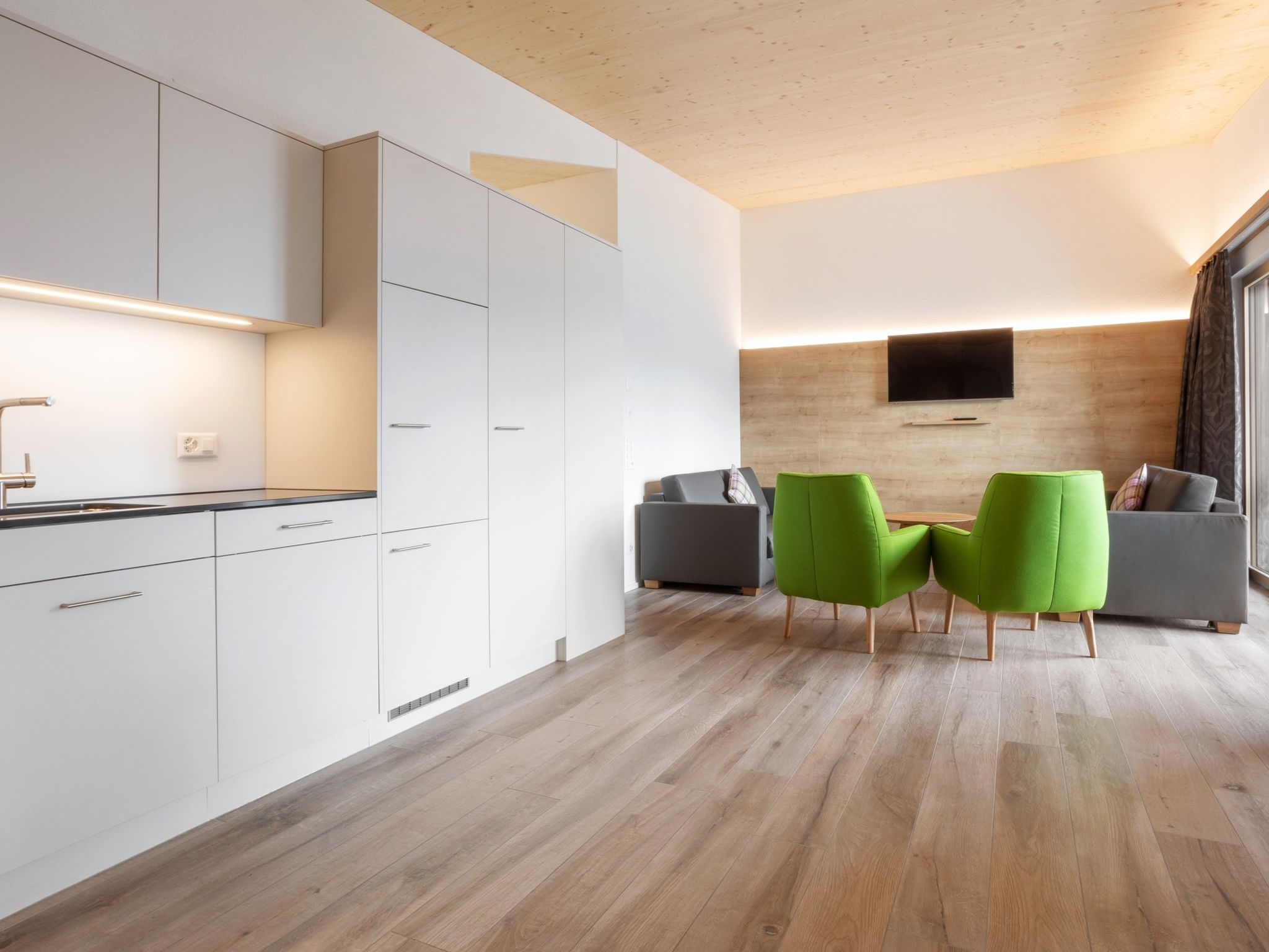 Ferienwohnungen Tannenboden, (Flumserberg Tannenboden). Ferienwohnung Tannenbod - Binnen