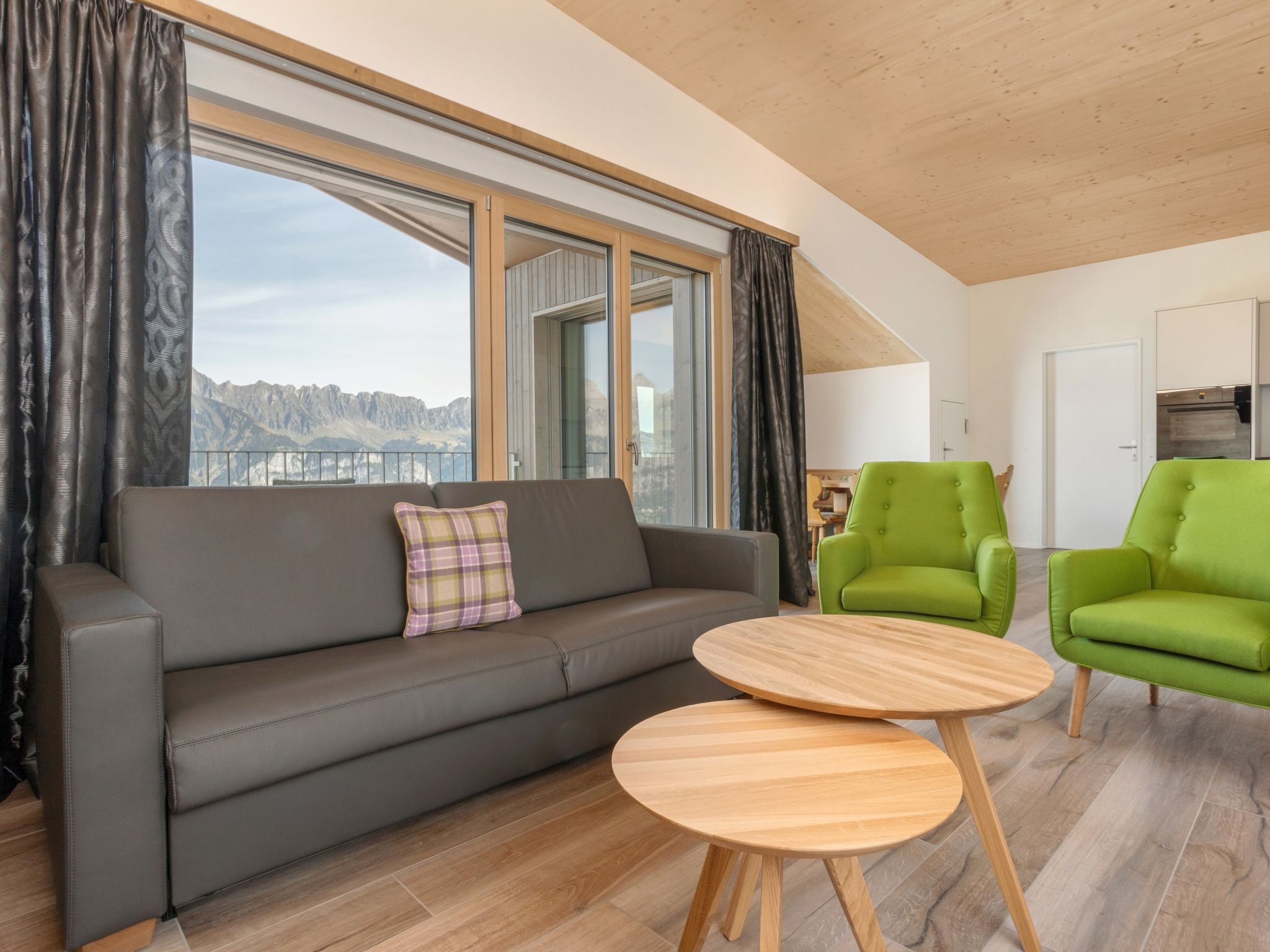 Ferienwohnungen Tannenboden, (Flumserberg Tannenboden). Ferienwohnung Tannenbod - Binnen