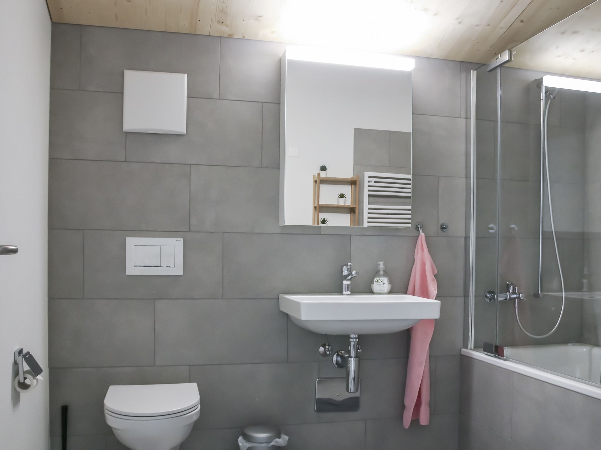 Dachwohnung Tannenboden, Whg. Schmid, (Flumserberg Tannenboden). 3.5-Zimmer Dac - Binnen