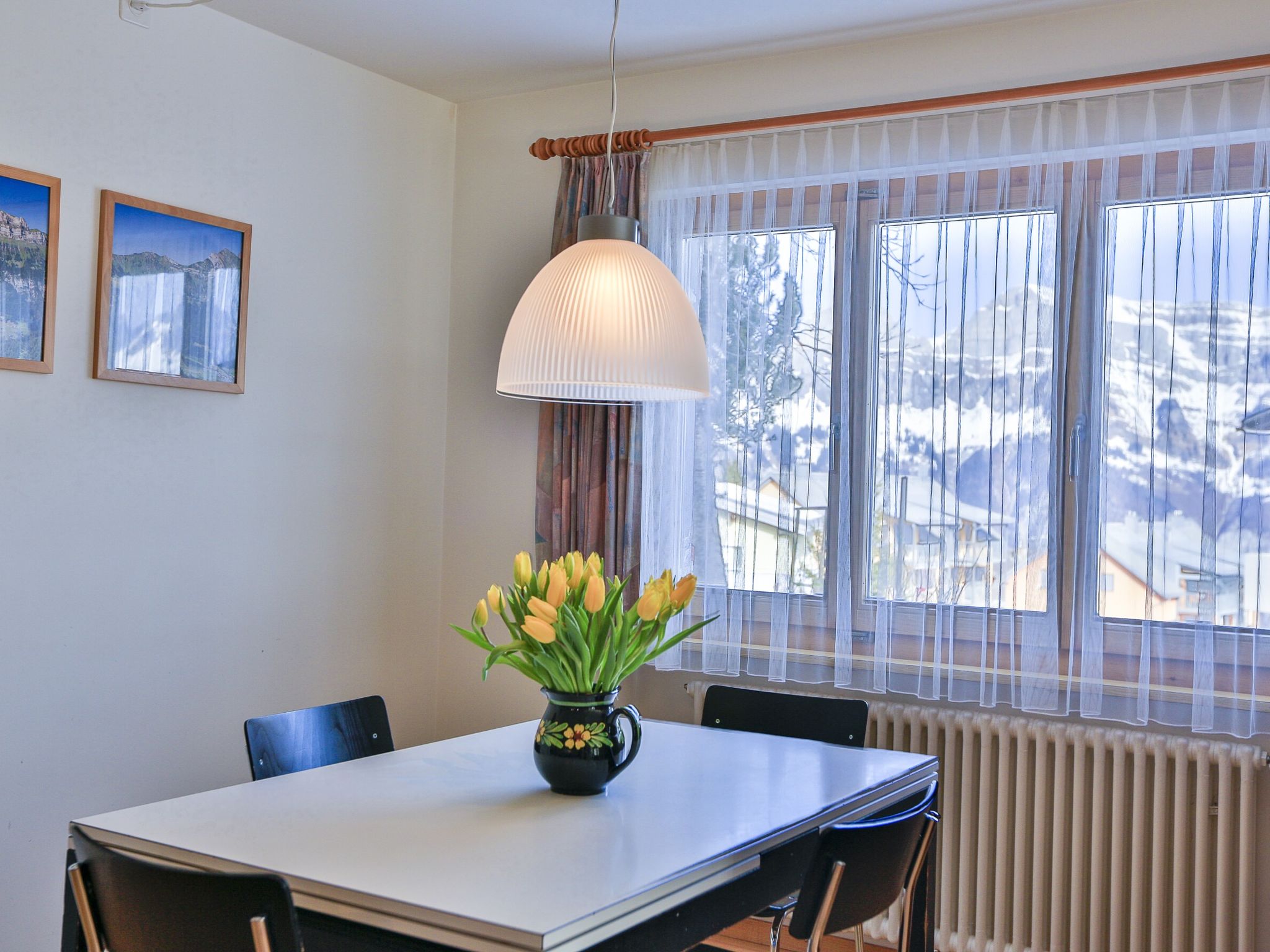 Steinröschen, (Flumserberg Tannenboden). 3.5 Zimmerwohnung Bad/Dusche/Terrasse - Binnen
