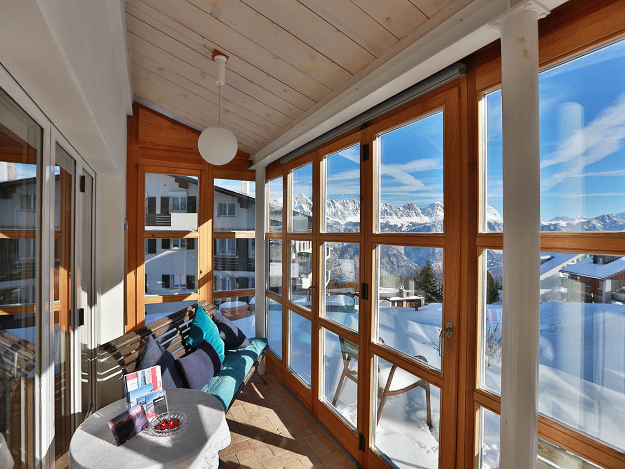 Steinröschen, (Flumserberg Tannenboden). 3.5 Zimmerwohnung Bad/Dusche/Terrasse - Binnen