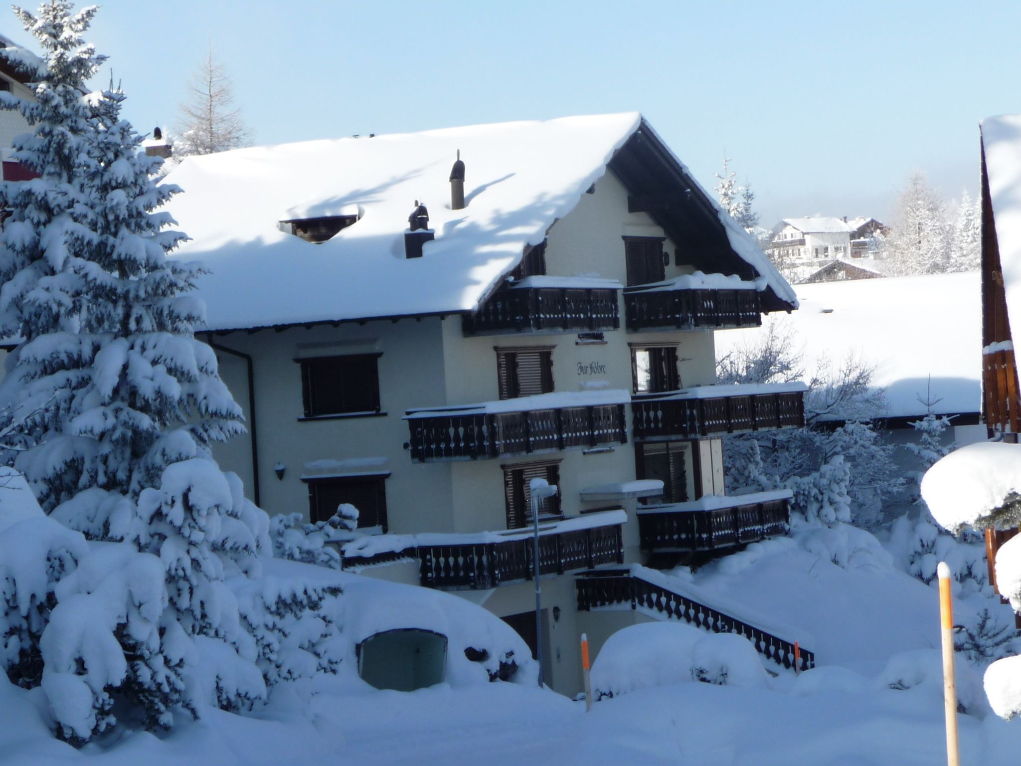Haus zur Föhre (Whg. Lendi), (Flumserberg Tannenboden), - Dehors