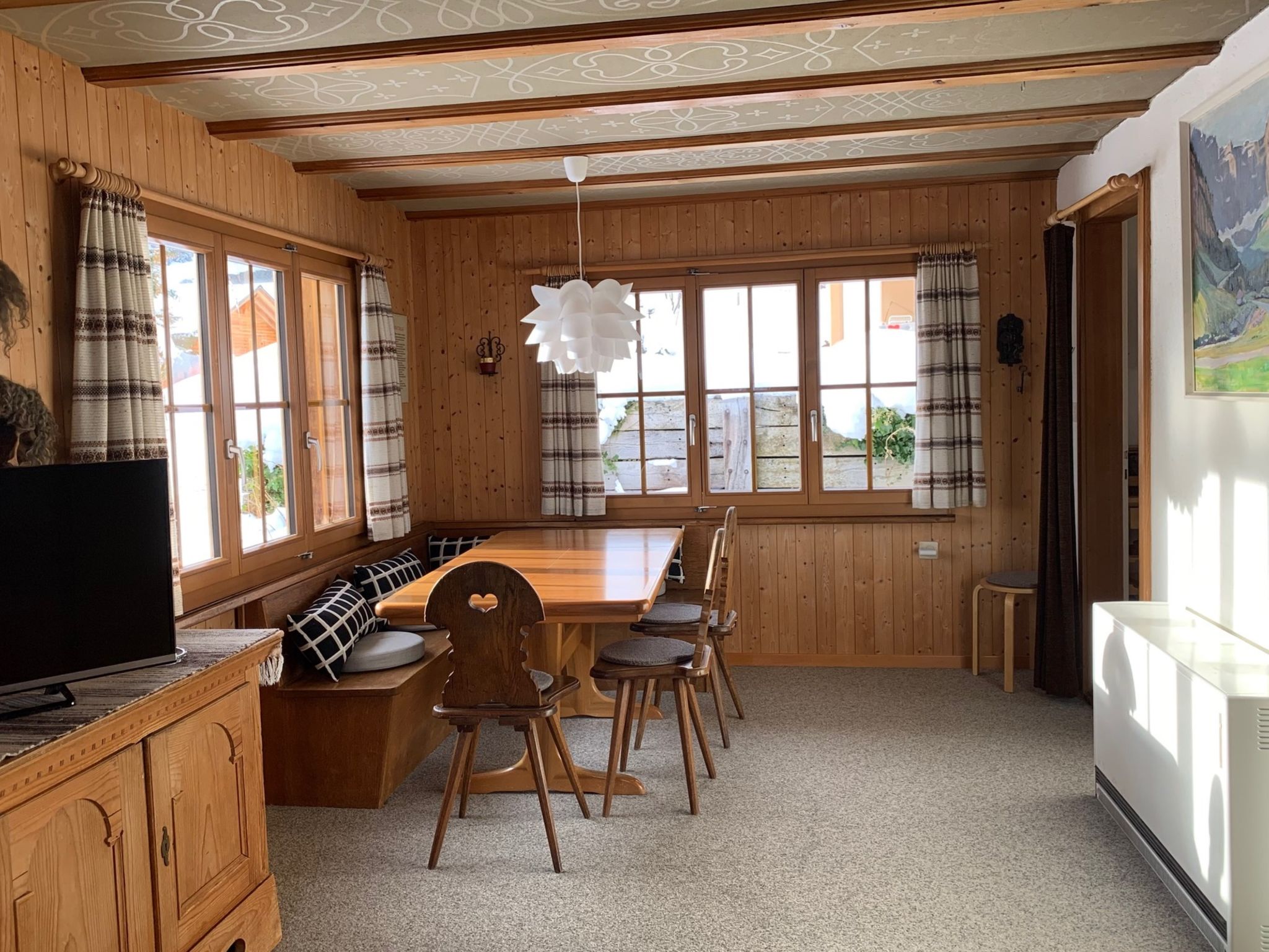 Chalet Marlies, (Flumserberg Tannenboden), - Draußen