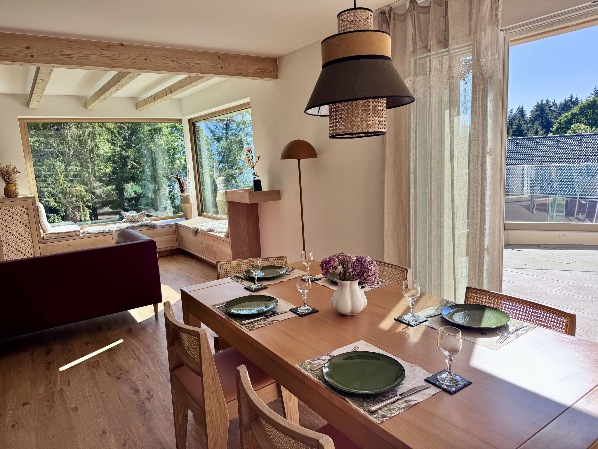 Appartement Haus Heimetli, (CharmingStay), (Flumserberg Tannenboden), – Cuisine et coin repas, photo 7 sur 47