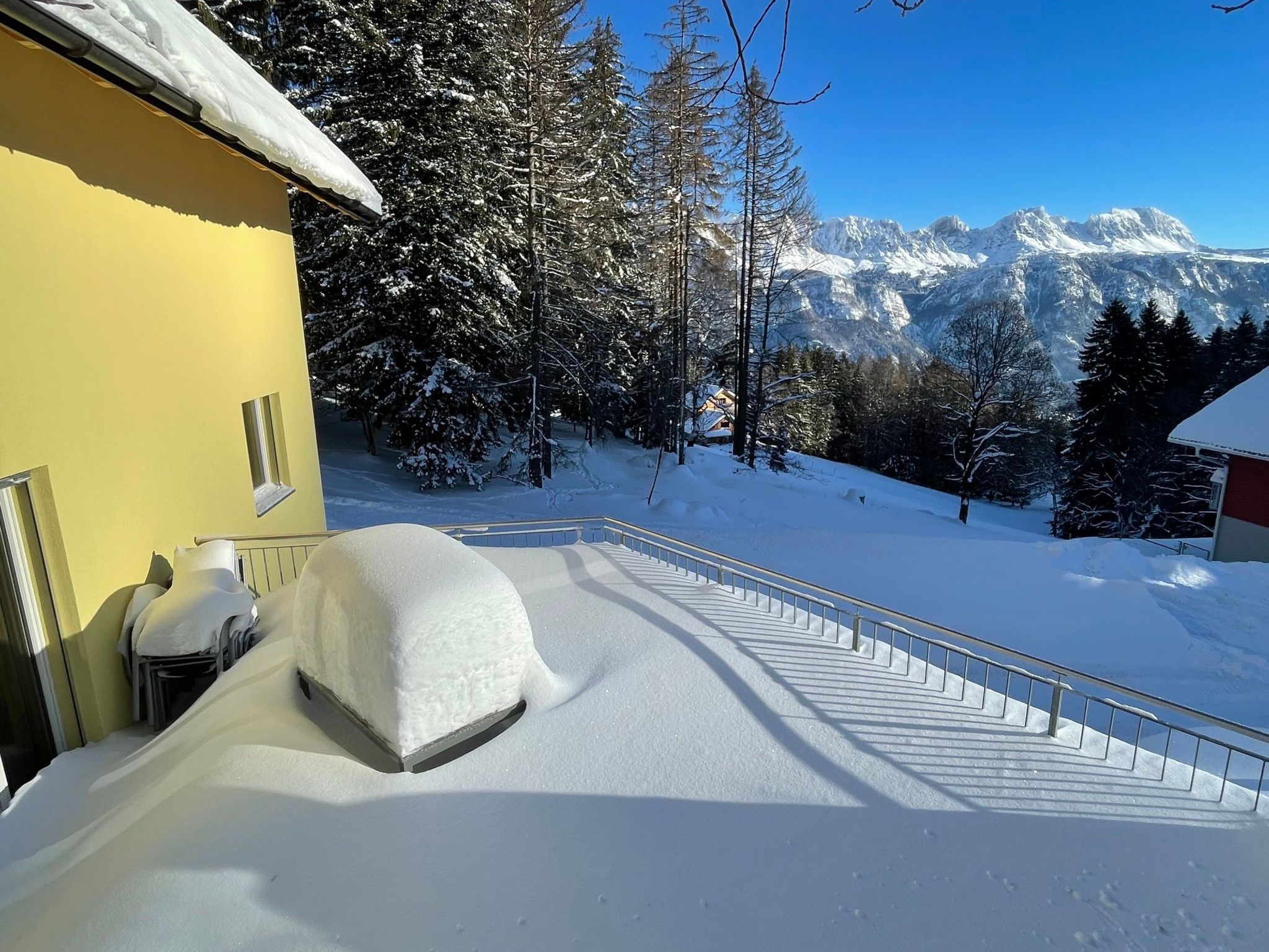 Appartement Haus Heimetli, (CharmingStay), (Flumserberg Tannenboden), – Extérieur de la maison, photo 25 sur 47