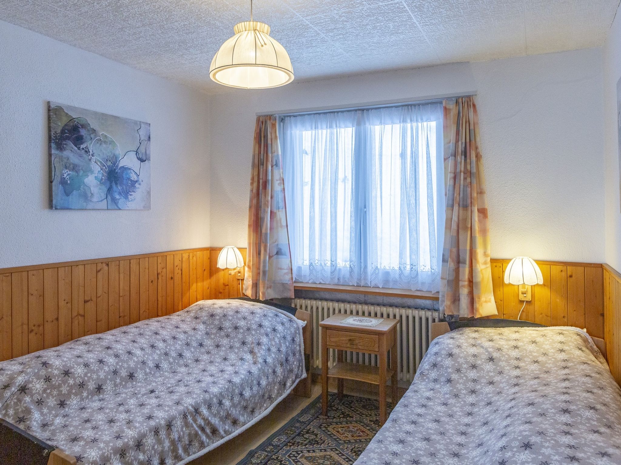 Lerchenhüsli, (Flumserberg Tannenboden). 4.5 Zimmer-Chalet mit Bad/Dusche - Binnen