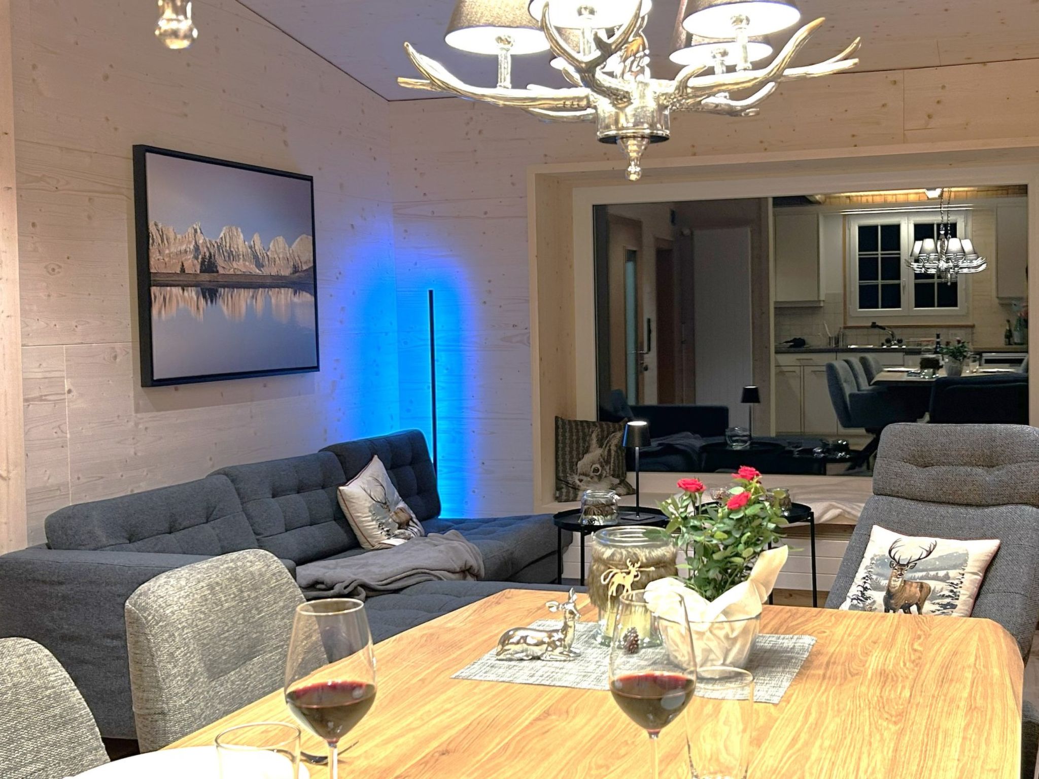 Chalet Waldhüsli (CharmingStay), (Flumserberg Tannenboden), - Dedans