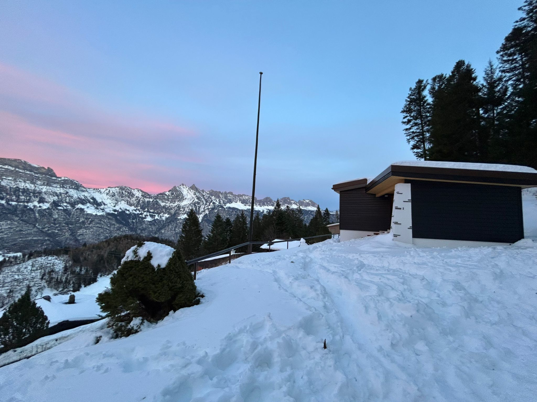 Chalet Waldhüsli (CharmingStay), (Flumserberg Tannenboden), - Dehors