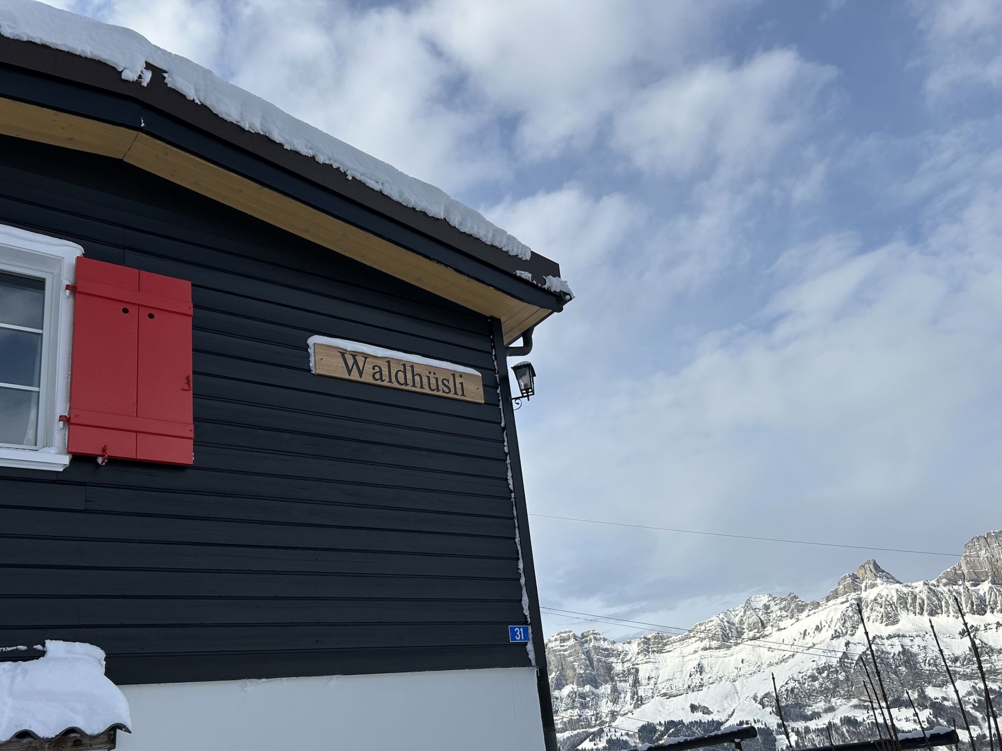 Chalet Waldhüsli (CharmingStay), (Flumserberg Tannenboden), - Dehors