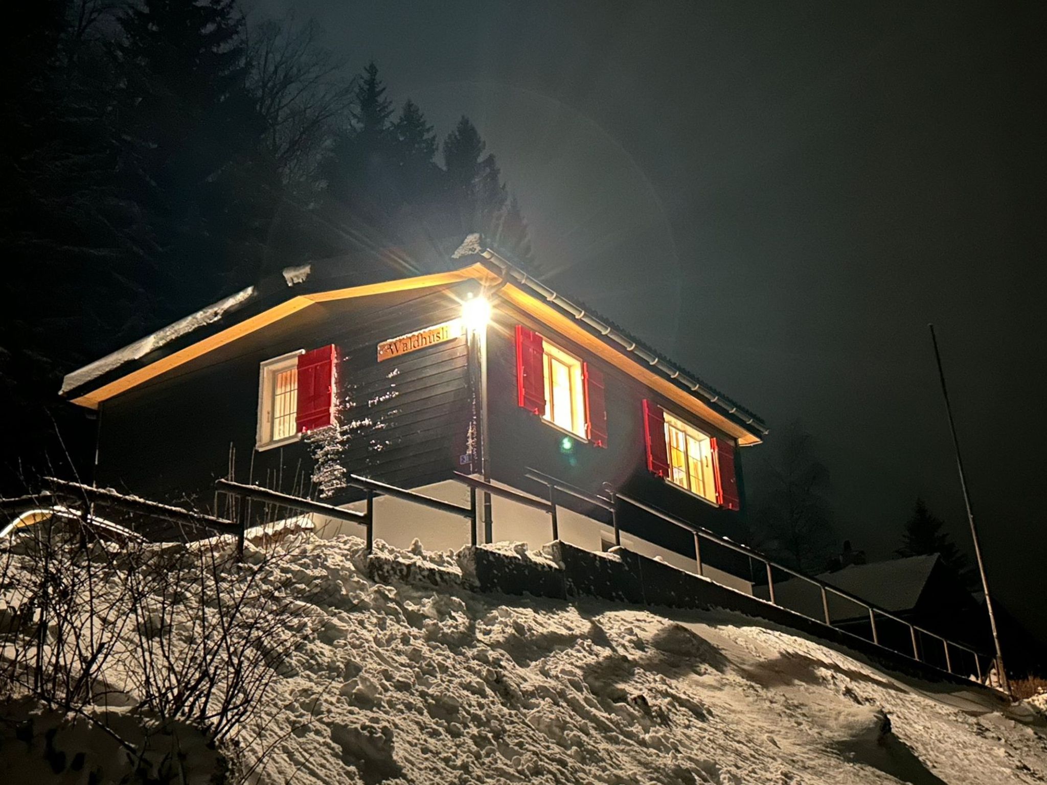 Chalet Waldhüsli (CharmingStay), (Flumserberg Tannenboden), - Dehors