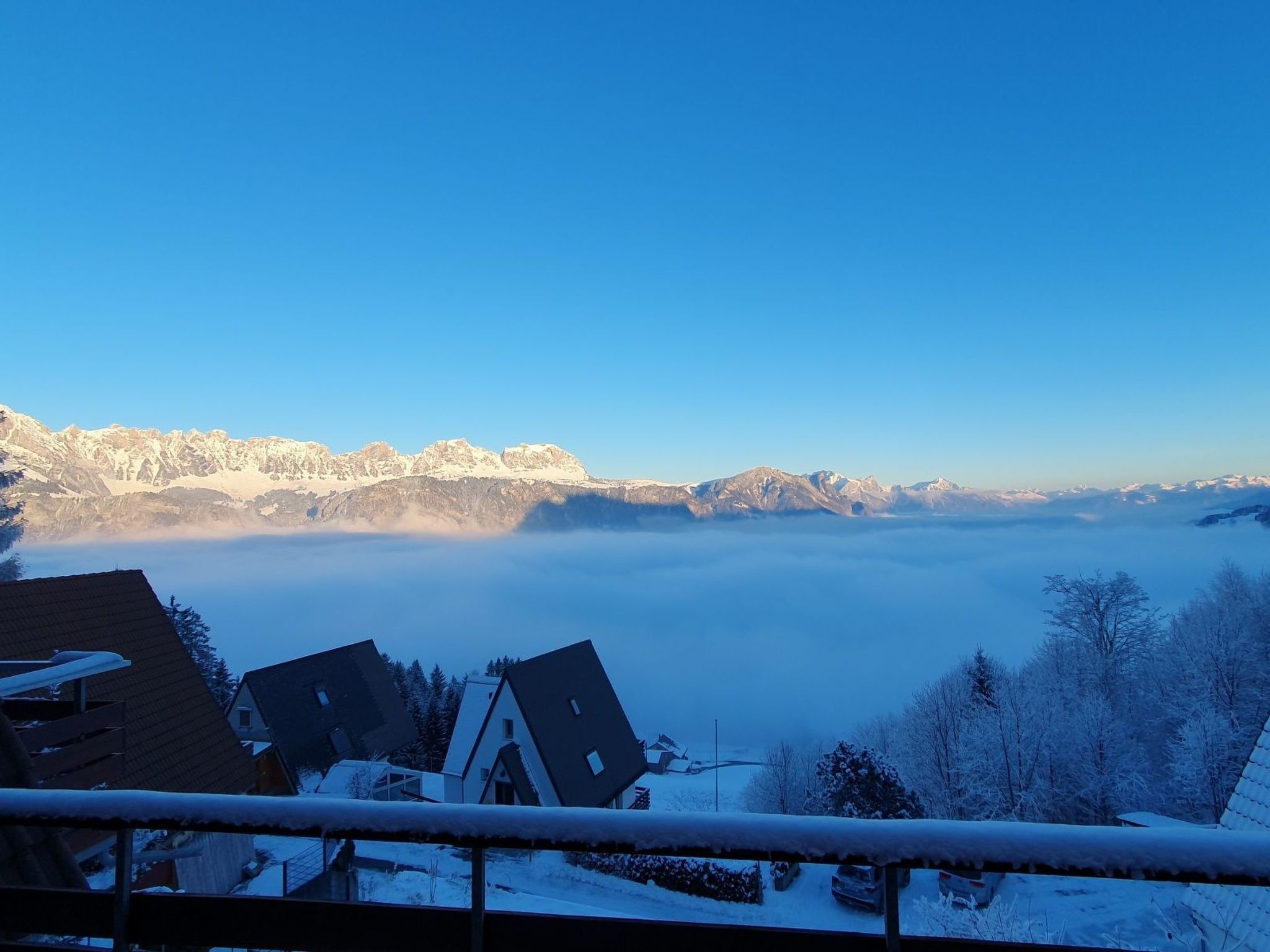 Appartement Chalet Köbi, (Flumserberg Tannenheim), – Vue, photo 10 sur 19