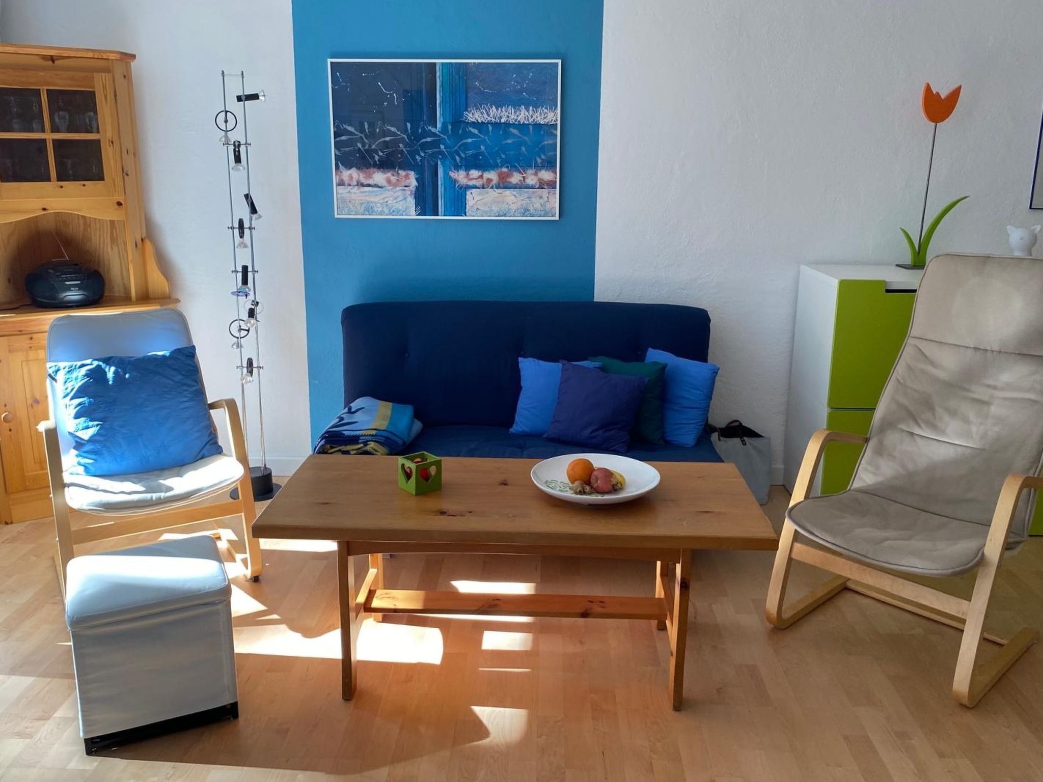 Waldhaus B1/31 & 32 (CharmingStay). 1.5-Zimmer Wohnung/Studio B1/32 - Drinnen