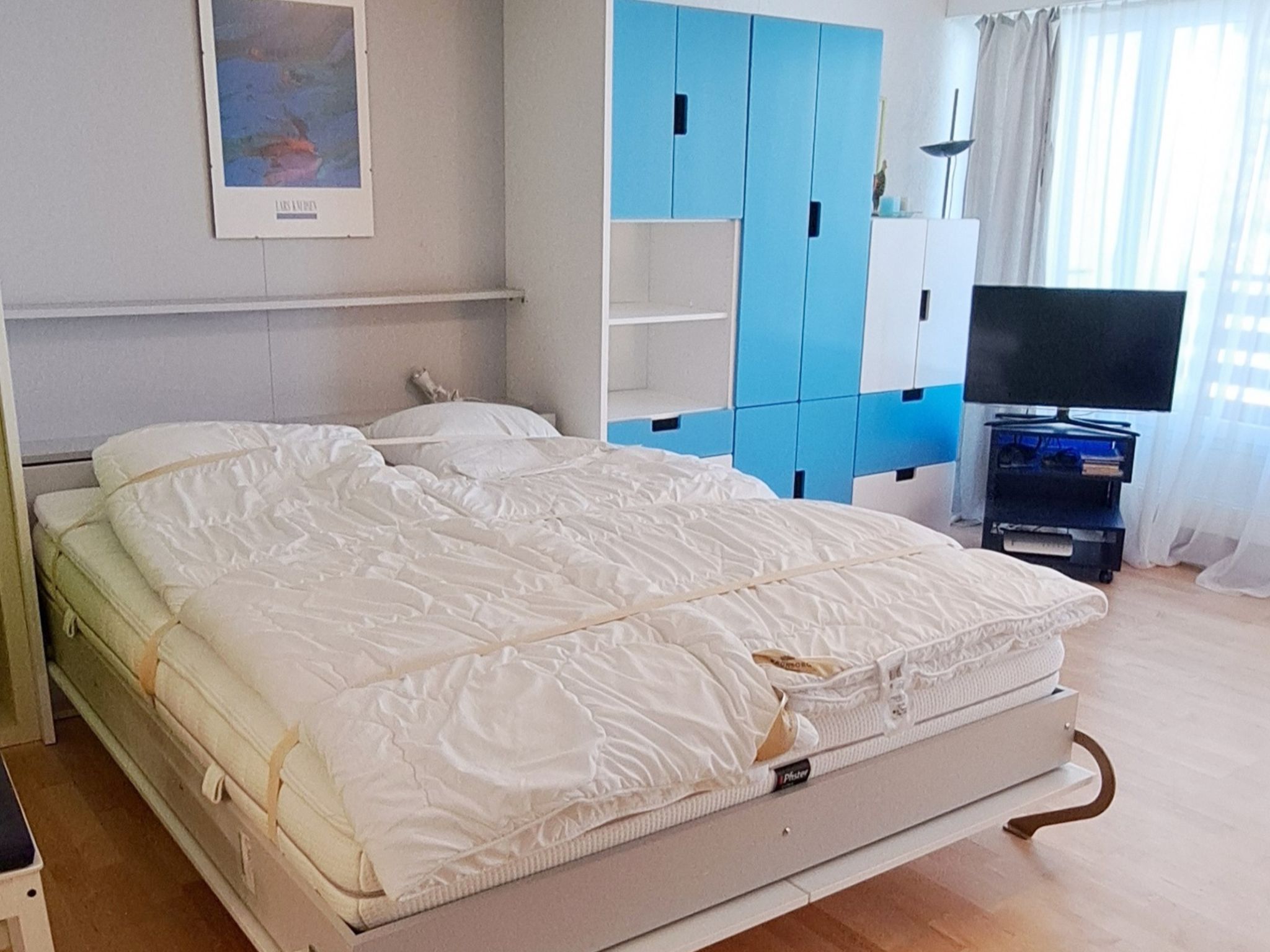 Waldhaus B1/31 & 32 (CharmingStay). 1.5-Zimmer Wohnung/Studio B1/32 - Drinnen