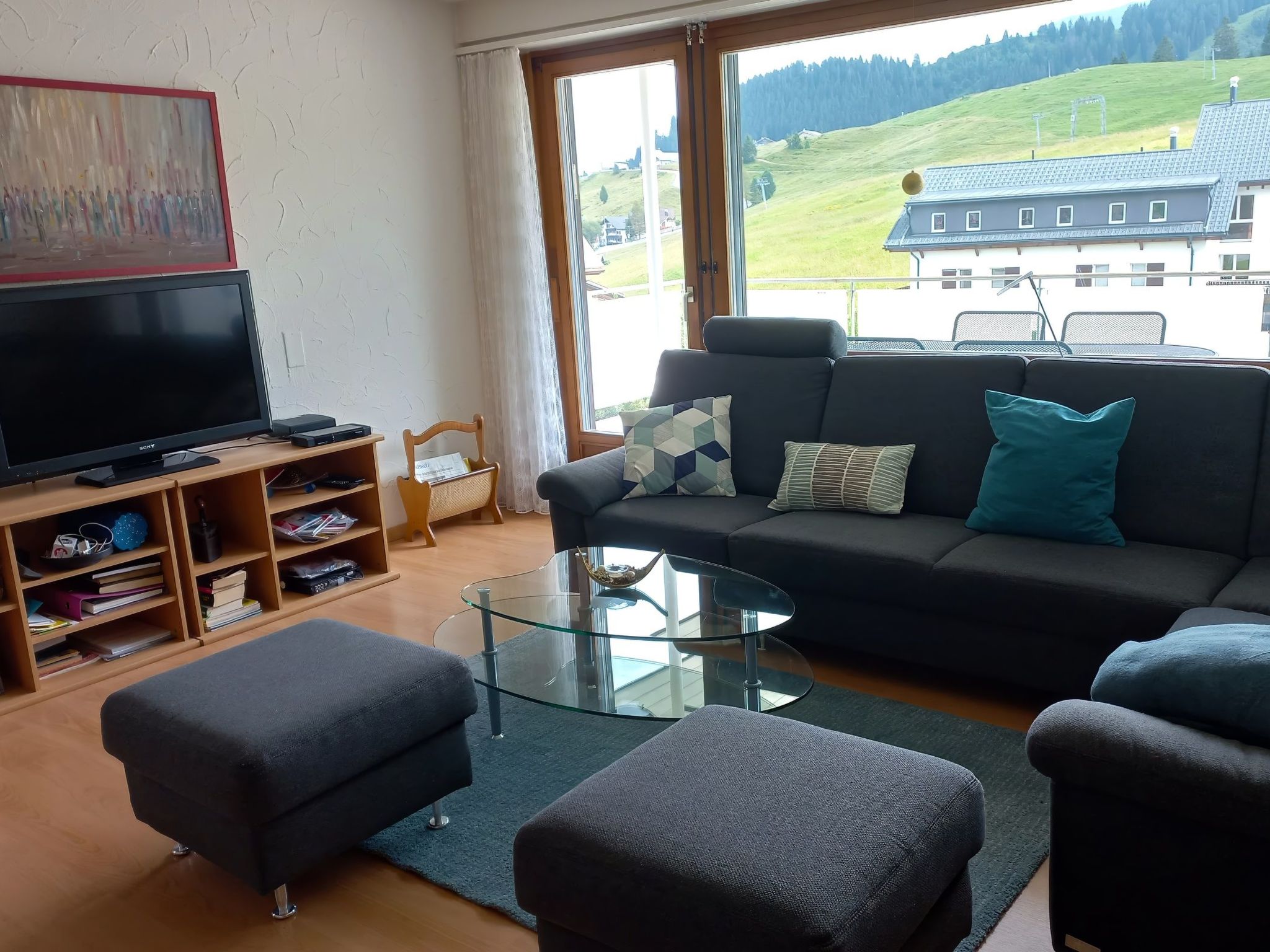 Appartement Ferienhaus Sonnhalde, (Flumserberg Tannenboden), – Séjour, photo 9 sur 35