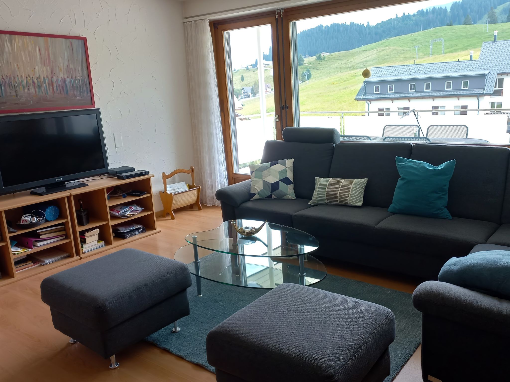 Sonnhalde, (Flumserberg Tannenboden). 4.5-Zimmerwohnung mit Balkon - Binnen