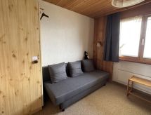 Rustiek appartement Haus zur Arve met balkon aan de piste in Flumserberg - thumbnail 4