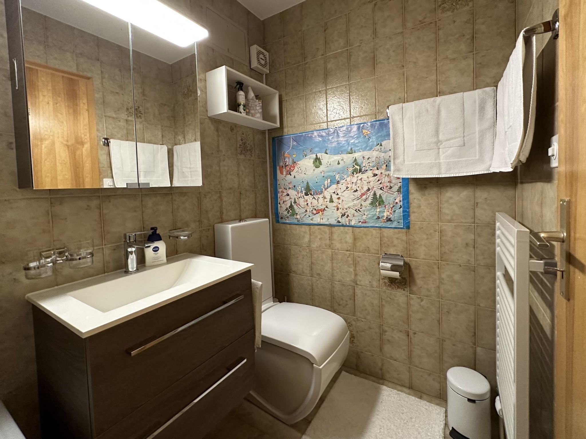 "Haus zur Arve", (Flumserberg Tannenboden). 3.5-Zimmerwohnung