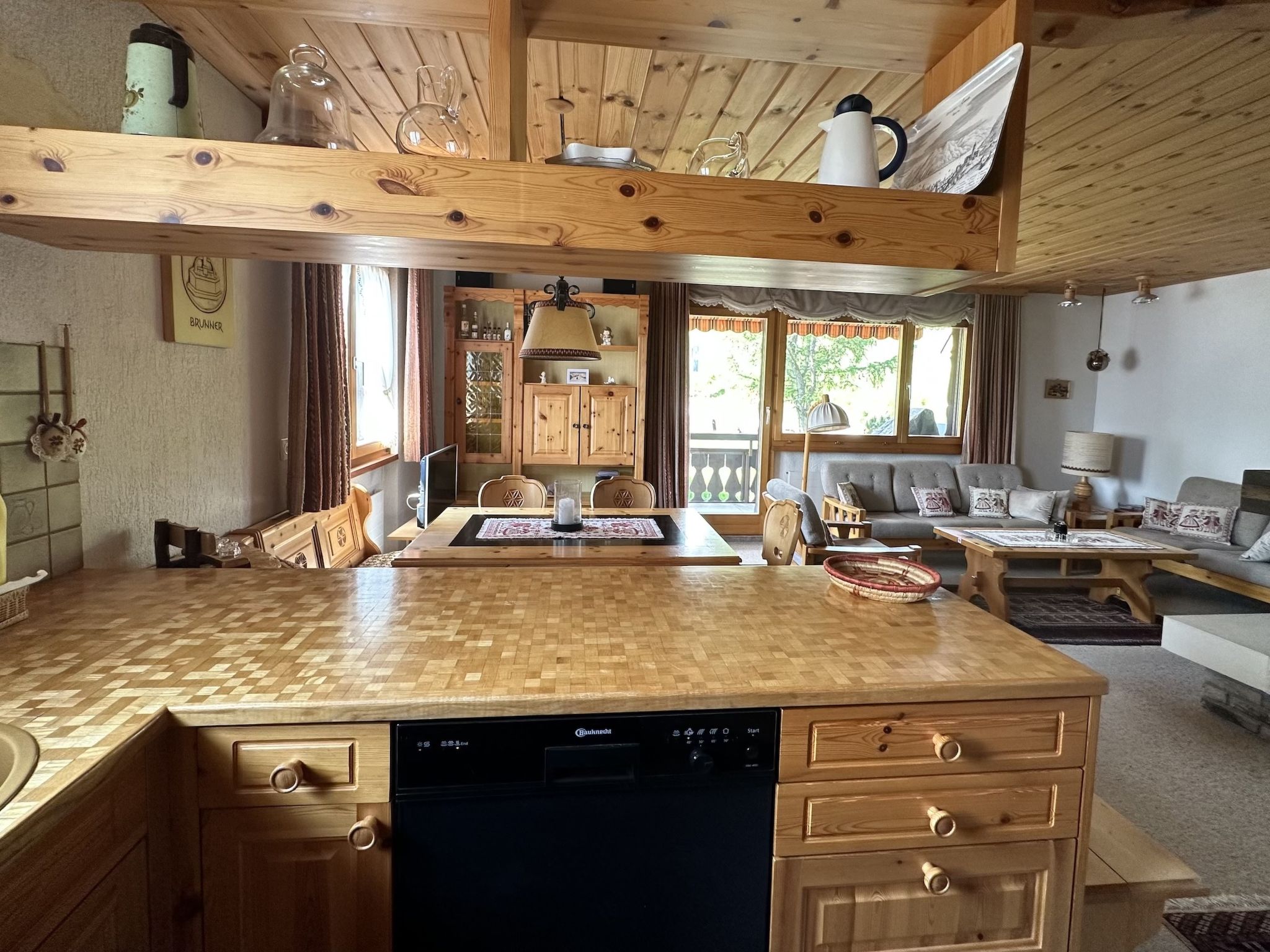 "Haus zur Arve", (Flumserberg Tannenboden). 3.5-Zimmerwohnung - Binnen