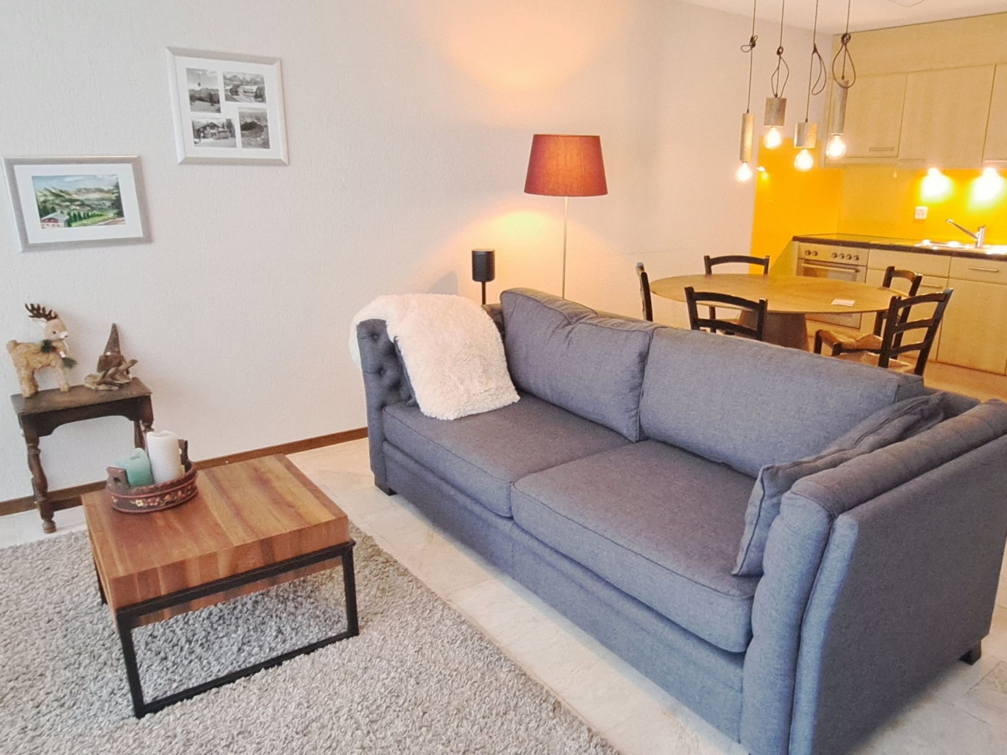 Waldhaus B1/31 & 32 (CharmingStay). 2-Zimmer Wohnung B1/31 - Drinnen