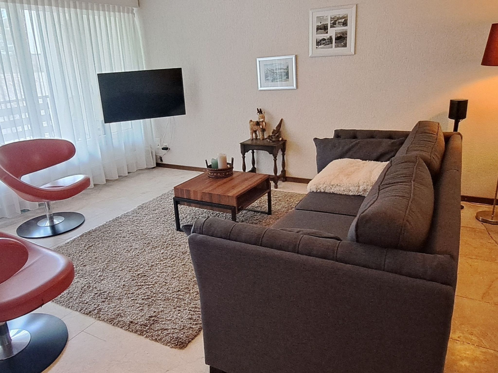 Waldhaus B1/31 & 32 (CharmingStay). 2-Zimmer Wohnung B1/31 - Drinnen