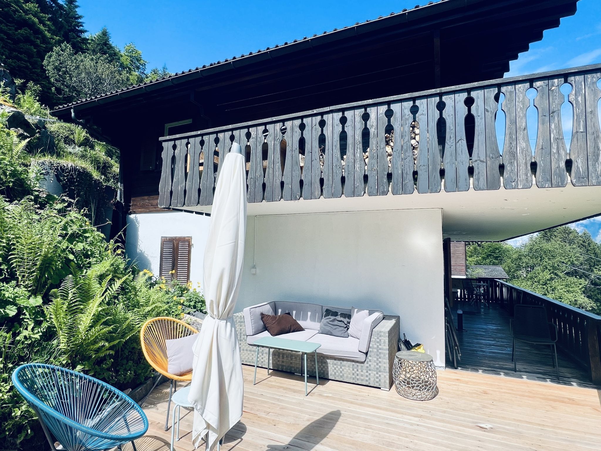 Chalet Tännli (CharmingStay). 3.5-Zimmerwohnung UG - Drinnen