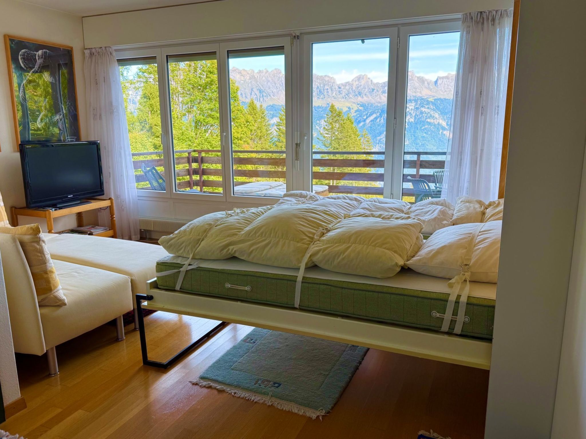 Waldhaus Panorama Home (CharmingStay), (Flumserberg Tannenbodenalp), - Dehors