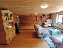 Ruim vakantiehuis met sauna en tuin aan golfbaan in Schwellbrunn - thumbnail 2