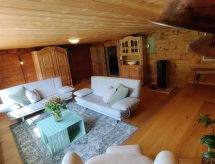 Ruim vakantiehuis met sauna en tuin aan golfbaan in Schwellbrunn - thumbnail 3