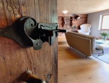 Ruim vakantiehuis met sauna en tuin aan golfbaan in Schwellbrunn - thumbnail 6