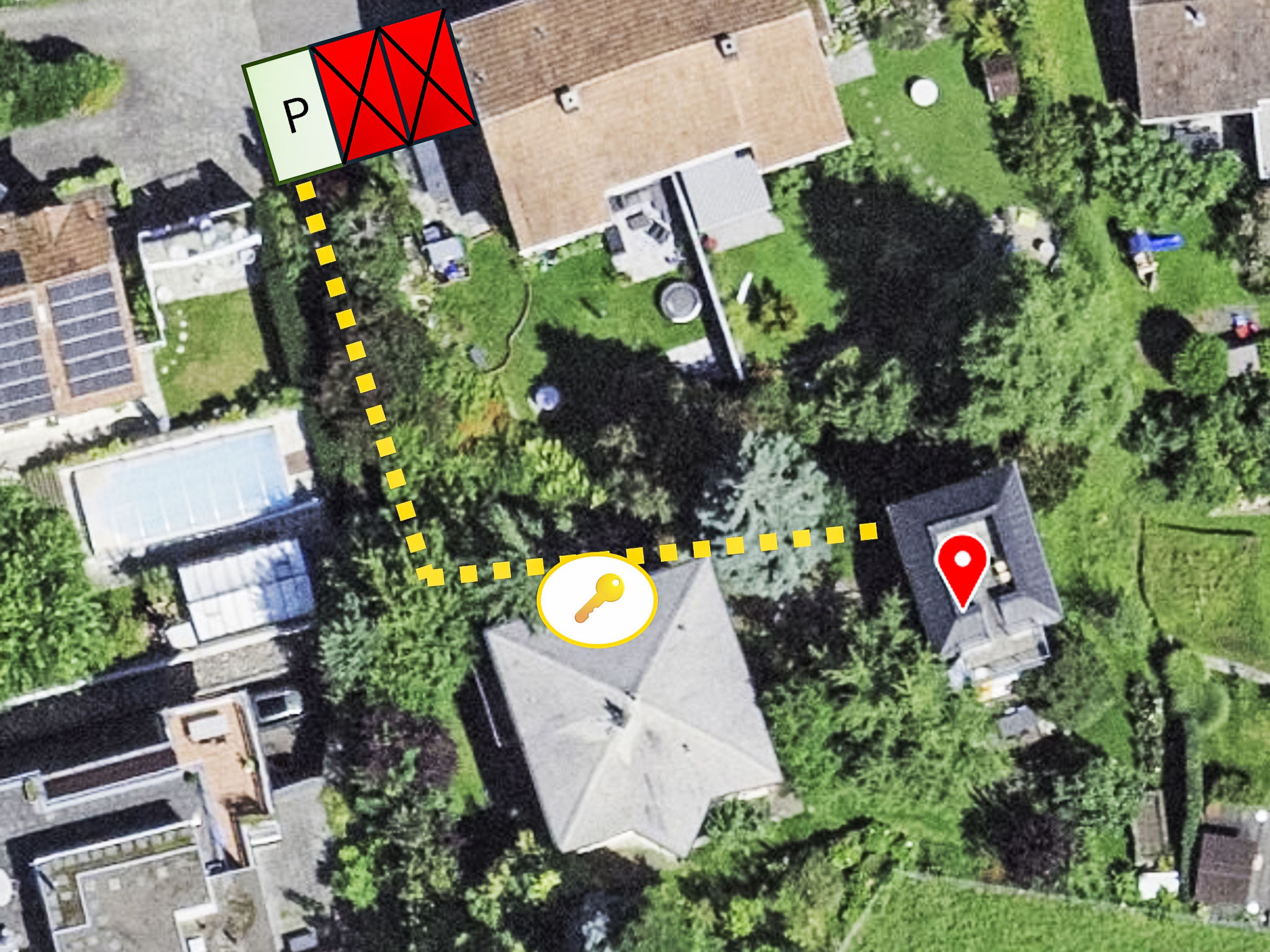 Maison Lake View Hideaway – Vue aérienne, photo 23 sur 23
