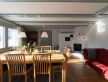 Ruim appartement in Ennetbühl met uitzicht op de bergen, 14 km van skigebied - thumbnail 3