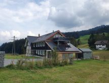 Ruim chaletappartement Bädli in Wildhaus met sauna, direct aan de piste - thumbnail 2