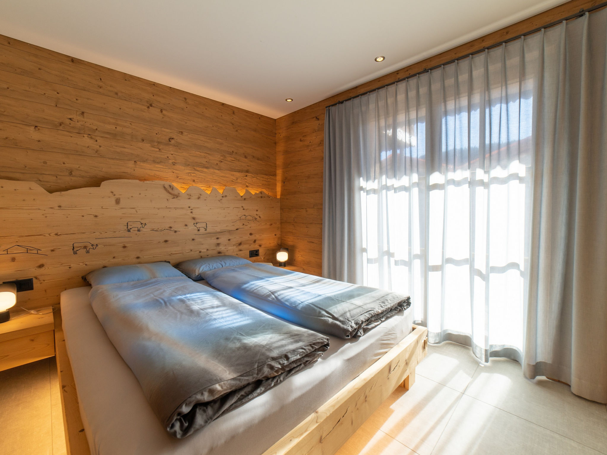 Chalet Gamserrugg: Luxe 8-persoons chalet met sauna & whirlpool aan de piste in Wildhaus - foto 36