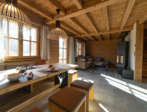 Chalet Chäserrugg: 8-persoons wellness chalet aan de skipiste in Wildhaus - thumbnail 3