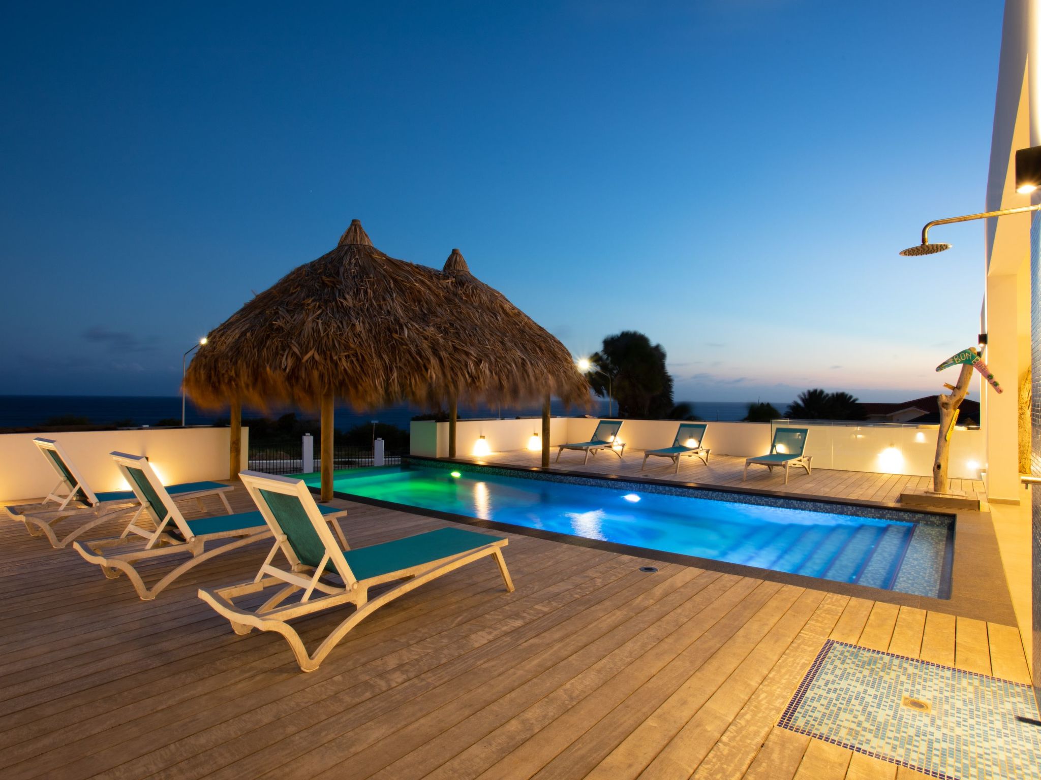 Penthouse mit Meerblick und Infinity-Pool Jan Thiel Curacao — Terrace (5 of 49)