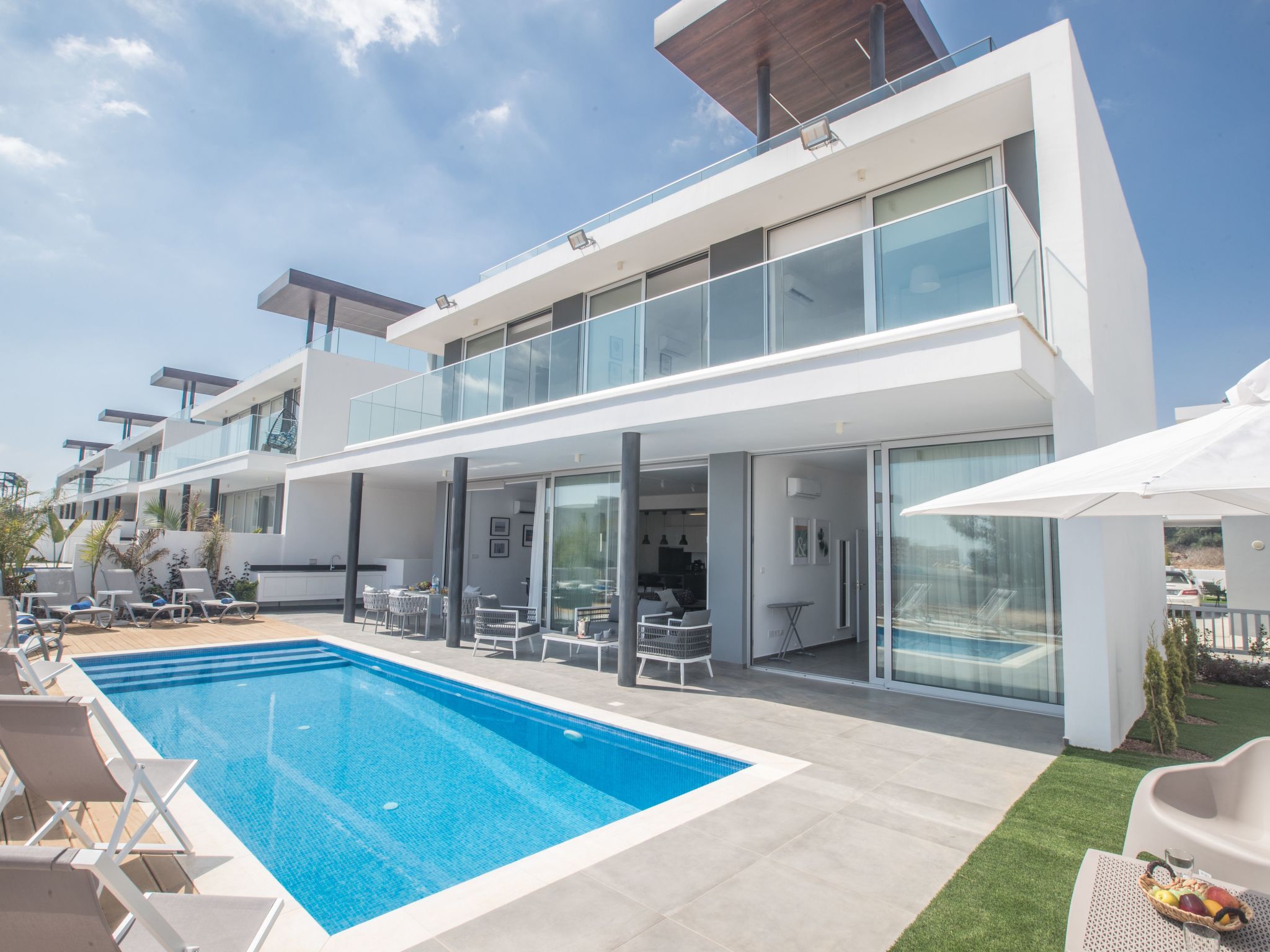 Ferienvilla Olivine Pearl mit Meerblick