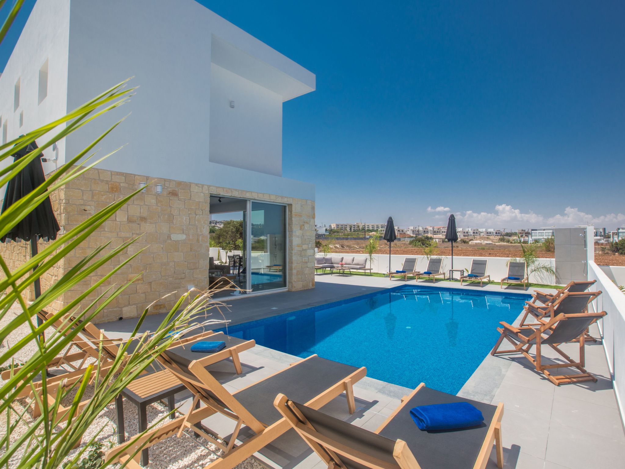 Protaras Vie Bleu Villa mit Pool, im Zentrum