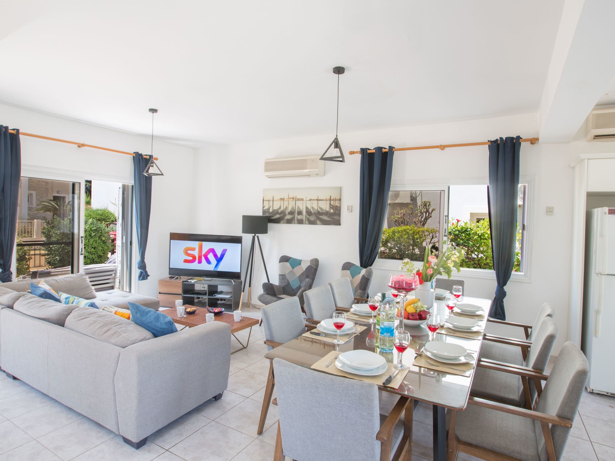 Protaras Villa mit Pool am Strand der Fig Tree Bay-Image-tags.info