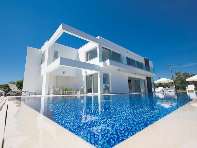 6-persoons vakantiehuis in Protaras met open haard en zeezicht