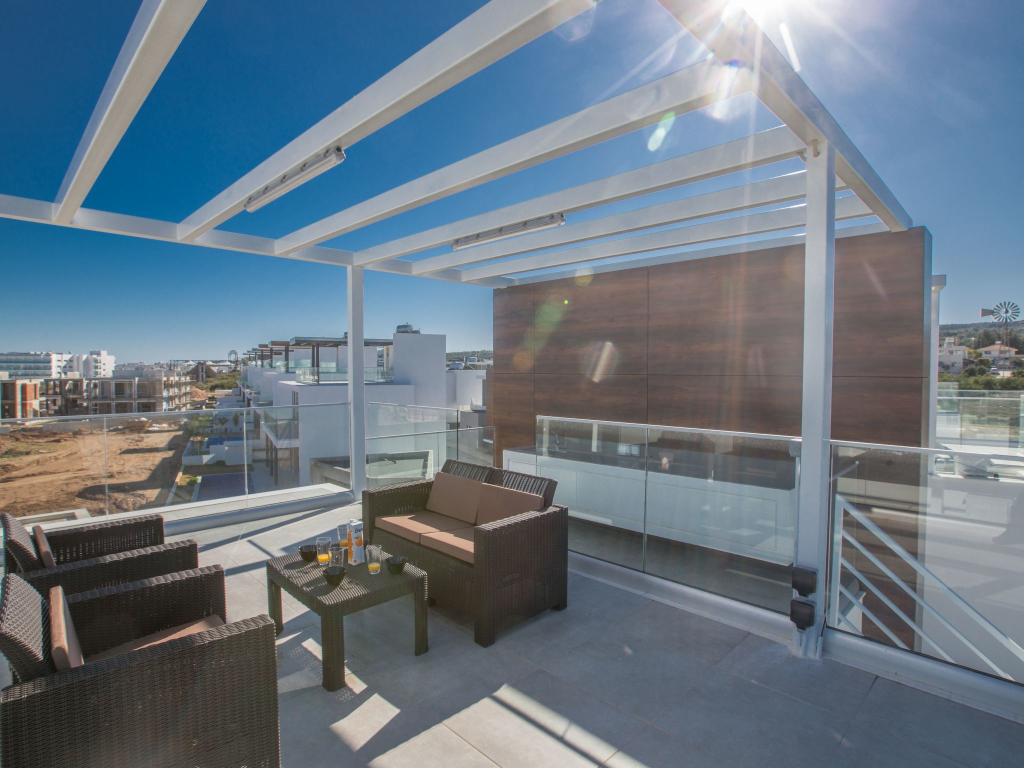 Protaras Olivine Villa mit Pool und einem Dachgarten-Image-tags.info