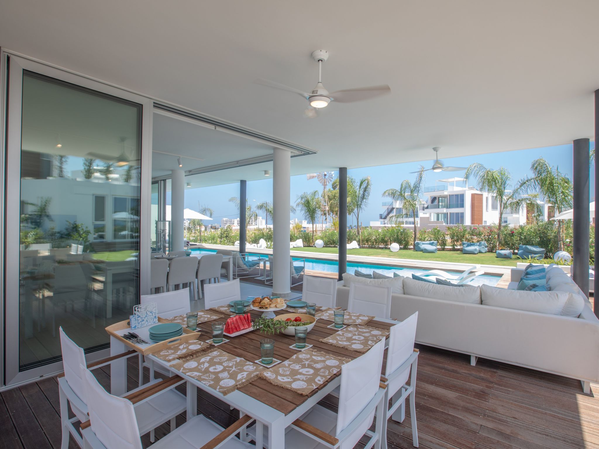 Protaras Olivine Villa mit herrlichem Garten, Pool