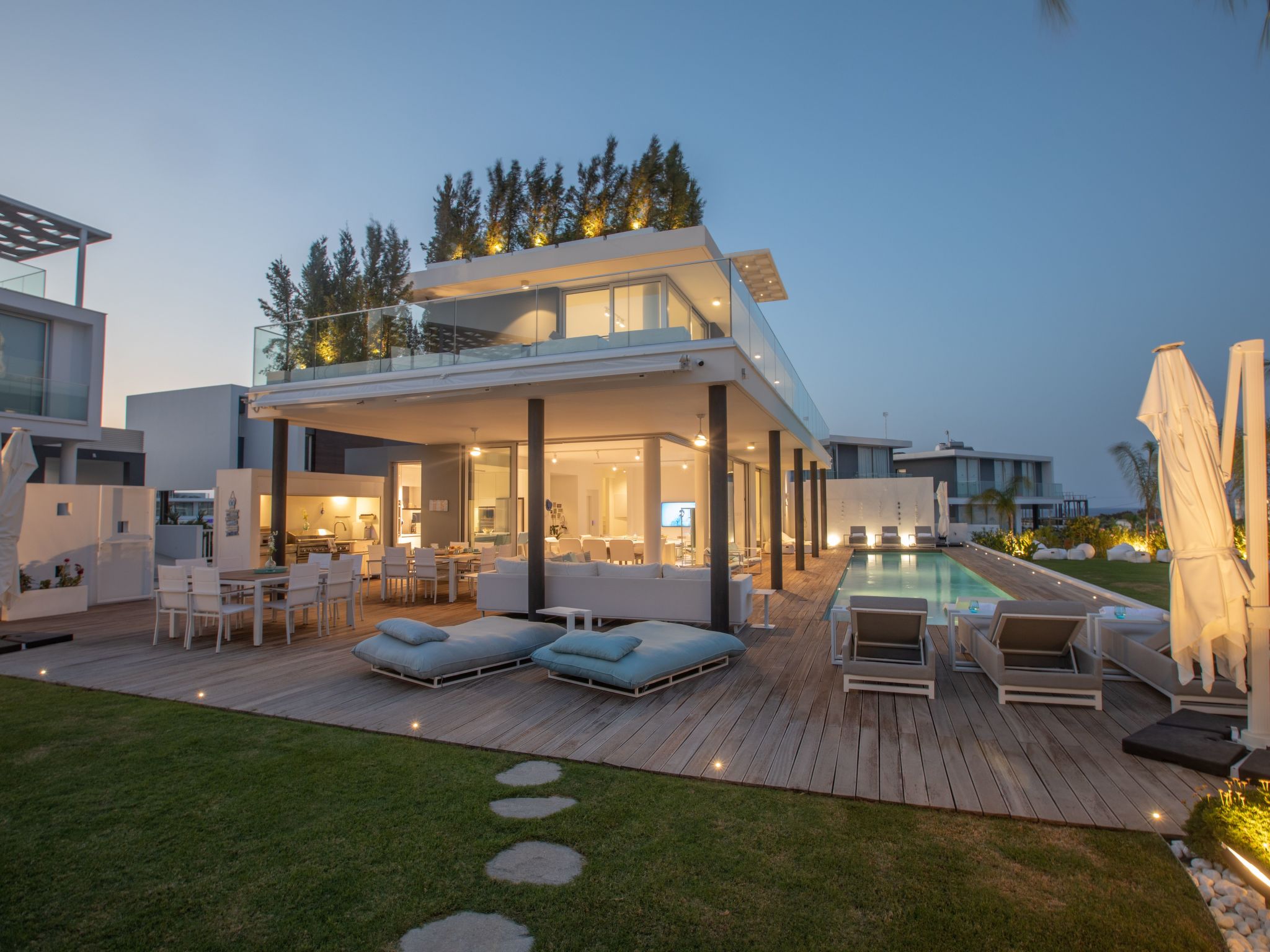 Protaras Olivine Villa mit herrlichem Garten, Pool-Image-tags.info