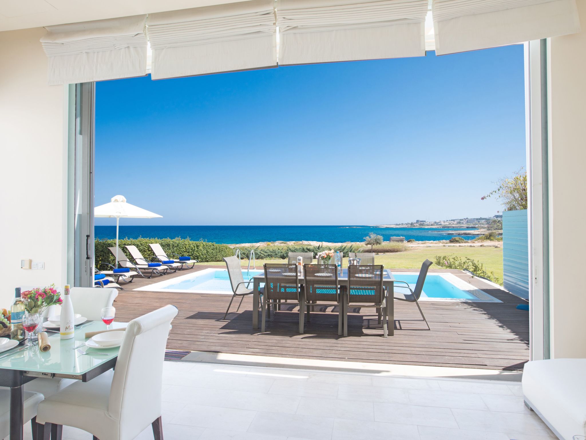 Haus in Protaras mit Pool und Meerblick