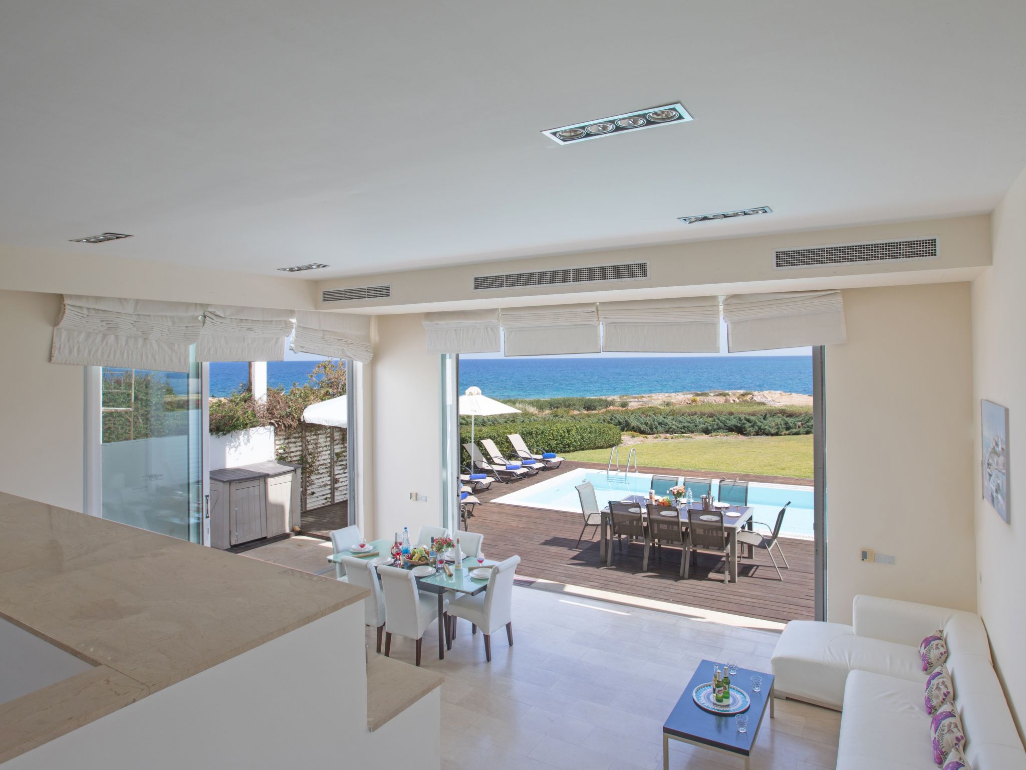 Haus in Protaras mit Pool und Meerblick-Image-tags.info