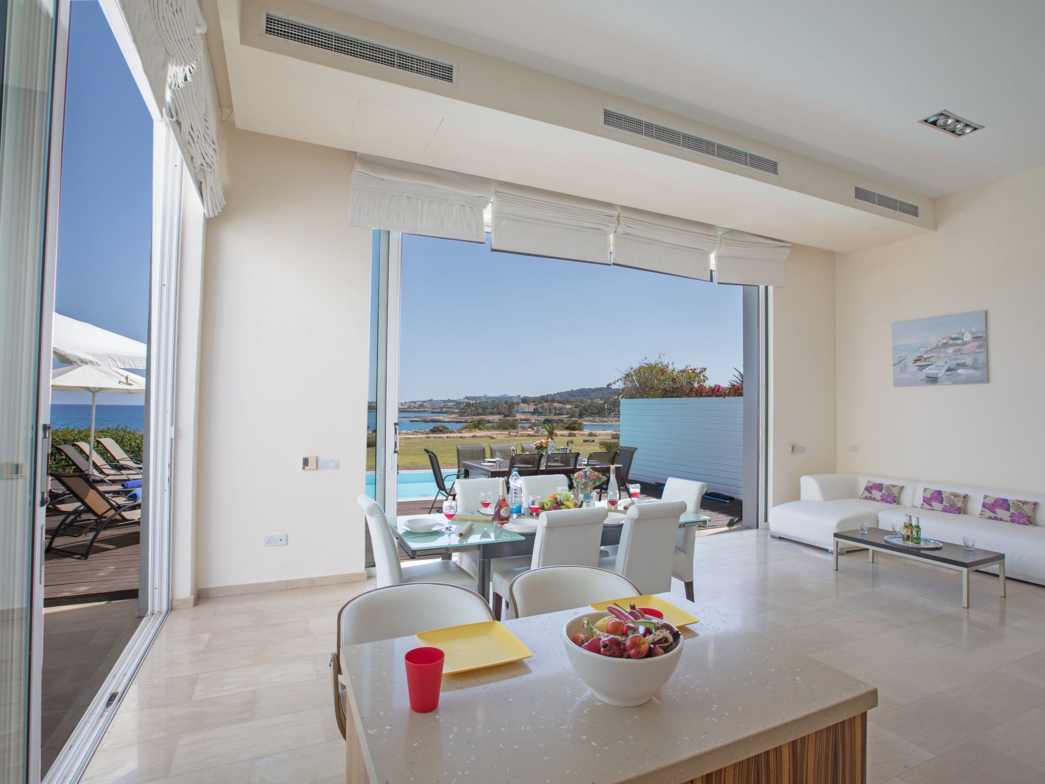 Haus in Protaras mit Pool und Meerblick-Image-tags.info