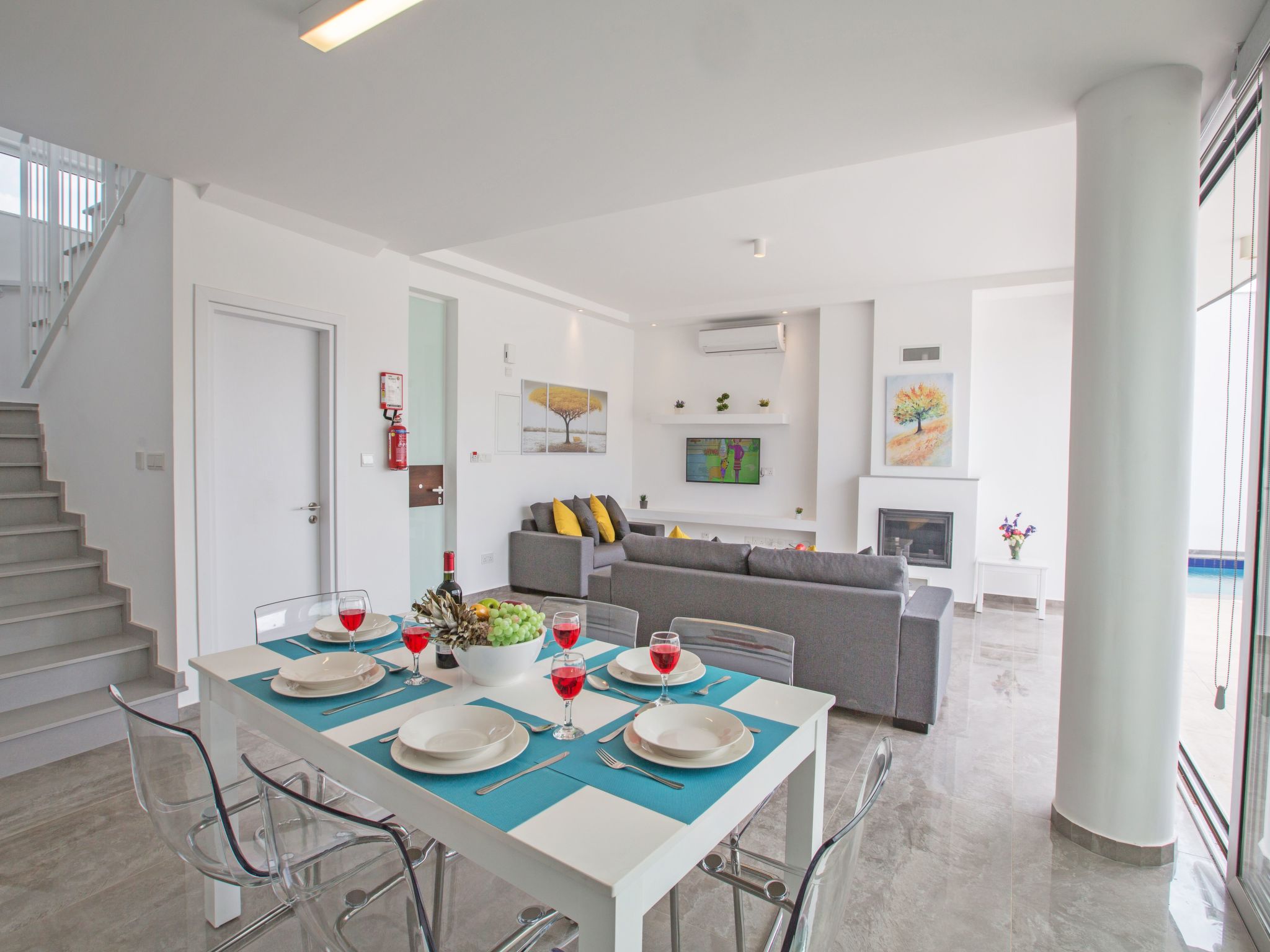 Protaras Villa mit privatem Pool und Dachgarten-Image-tags.info